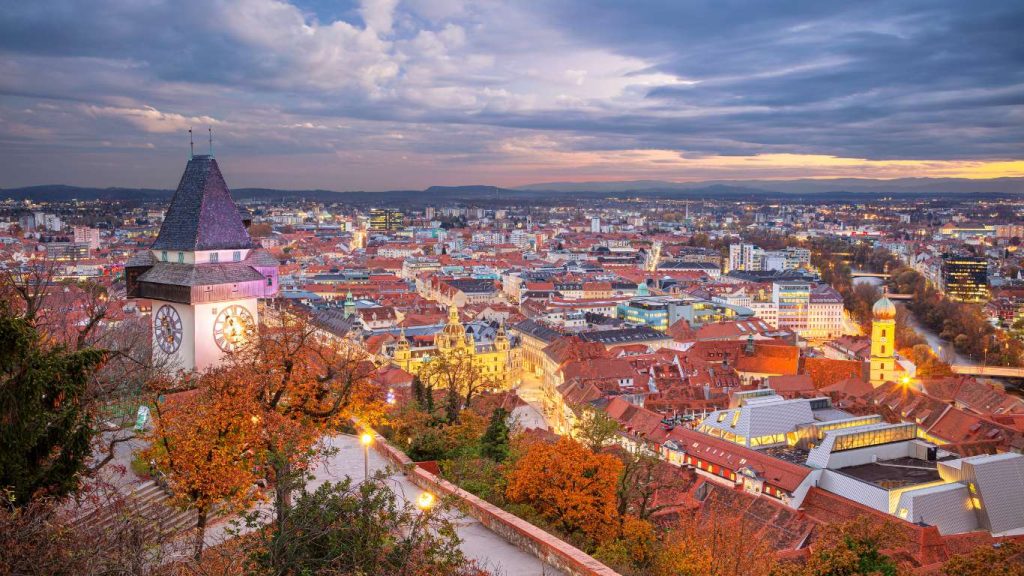 Graz - place to visit with children in Europe